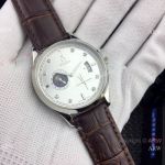 Fake Omega Moon phase automatic Watches 40mm SS Silver Face